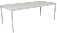 Brafab Esstisch Bigby 195x90 cm, Hellgrau, Geeignet f&uuml;r 6-8 Personen