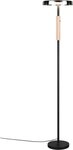 TRIO Leuchten LED Stehlampe CELESTE, LED Stehleuchte mit 4-Stufen Touchdimmer 15W