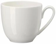 Rosenthal Becher Jade Weiss Becher mit Henkel 0,35l, Bone China, Tassen