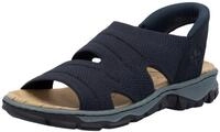 Rieker Sandale Trekkingsandale, Outdoorsandale, Sommerschuh mit Elastik-Einschlupf