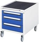 RAU Rollcontainer Rau Roll-Container mit 3 Schubladen, B480xT600xH540mm