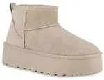 VAN HILL 840733 Plateaustiefelette Damen Warm Gef&uuml;tterte Plateau Boots Bequeme
