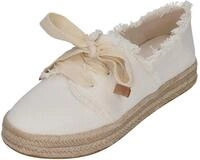 TOMS CAROLINA LACE UP Espadrille White Beachside