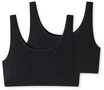 uncover by SCHIESSER Bustier Uncover Cotton (2er Pack) breite Tr&auml;ger,...