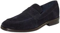 Slipper JOOP "velluto kleitos loafer slip on ld", Herren, Gr. 44, blau (dunkelblau),