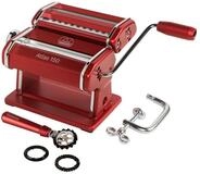 Marcato Nudelmaschine ATLAS 150 ROSSA + PASTA- WHEEL ROSSO