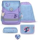 Belmil Schulranzen Belmil Compact ergonomisches Schulranzenset 4tlg. - Tropical