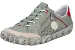 Rieker Plateausneaker Schlupfschuh, Halbschuh, Freizeitsneaker mit Gummizug...