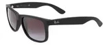 Ray-Ban Sonnenbrille Ray-Ban Justin RB4165 601/8G Matte Black Grey Gradient...