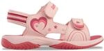 Sandale LOTTO, M&auml;dchen, Gr. 25, rosa (rose, pink), Synthetik, mehrfarbig, Schuhe