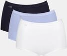 Maxislip SLOGGI "Basic+ Maxi", Damen, Gr. 38, bunt (multiple colours 15), Single