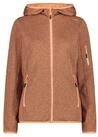 CMP Fleecejacke CMP Damen Fleecejacke Woman Fix Hood Jacket 30H5856