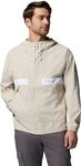 Columbia Outdoorjacke Spire Valley Hooded Windbreaker DARK STONE, WHITE