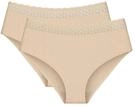 Midislip TRIUMPH "Feel of Modal", Damen, Gr. XS, beige (natur), Single Jersey,