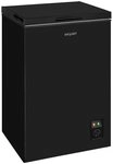 exquisit Gefriertruhe GT100-050E schwarz, 54,5 cm breit, 99 l, 4*-Gefriertruhe...