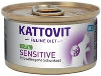 Kattovit Feline Diet Sensitive Hypoallergene Schonkost mit Pute 85 g - 12 St&uuml;c,