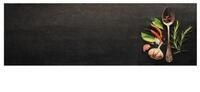 vidaXL Teppich, K&uuml;chenteppich Waschbar Gew&uuml;rze 60x180 cm Samt