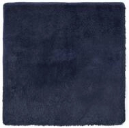 vidaXL Teppich Teppich Shaggy Hochflor NAVARRA Marineblau 120x120 cm Polyester,