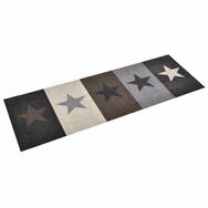 vidaXL K&uuml;chenl&auml;ufer vidaXL K&uuml;chenbodenmatte Waschbar Stern 60x180 cm