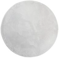 vidaXL Teppich Teppich HUARTE Kurzflor Weich und Waschbar Grau &Oslash; 100 cm, Runde,