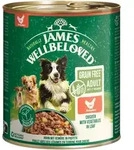 James Wellbeloved JAMES WELLBELOVED&trade; Hund Dose Getreidefrei Huhn Pastete 800g,