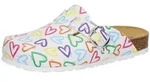 Lico Clog Bioline Clog Print Clog wei&szlig; 40 EU