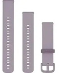 Garmin Smartwatch-Armband Quick release Uhrenarmband Silikon 20 mm Orchid, Quick