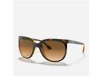 Ray-Ban Sonnenbrille Ray-Ban Cats 1000 RB4126 710/51 57 Light Havana Clear...