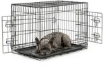 lionto Tiertransportbox faltbar mit Bodenwanne, schwarz, hygienisch mit...