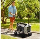 PawHut Hundebuggy Hundewagen Katzenbuggy klappbar mit Kissen Netzfenstern...