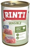 Rinti Sensible mit Pute & Karotte 400 g - 12 St&uuml;ck, Nassfutter f&uuml;r: Hund