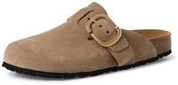 Tamaris Clog, Hausschuh, Schupfschuh, Bequemschuh mit verstellbarer Schnalle