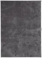 vidaXL Teppich Teppich HUARTE Kurzflor Weich und Waschbar Anthrazit 160x230 cm,