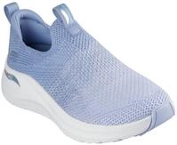 Slip-On Sneaker SKECHERS "ARCH FIT 2.0", Damen, Gr. 35, blau (hellblau), Textil,