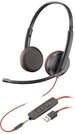 Polycom Poly Ersatz Headset Blackwire C3225 binaural 3,5 m PC-Headset
