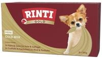 Rinti Gold Mini Goldbox Mixbox 8 x 100 g - 4 St&uuml;ck, Nassfutter f&uuml;r: Hund