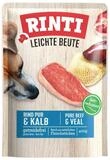 Rinti Leichte Beute Rind Pur & Kalb 400 g - 10 St&uuml;ck, Nassfutter f&uuml;r: Hund