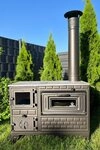 Homeparadise Grillkamin Outdoor K&uuml;chenofen Gartenofen Terrassenofen Gartenk&uuml;che