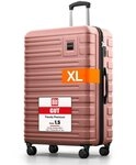 Travely Koffer Polycarbonat Koffer XL 77cm - Reisekoffer, Hartschalenkoffer, Trolley,
