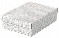 ESSELTE Versandkarton Esselte Home Aufbewahrungsboxen 8L, 26,5x36x10cm Wei&szlig; - 3
