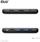 CLUB3D 8-in-1 - Dockingstation - f&uuml;r Desktop, Laptop Smartphone-Ladeger&auml;t