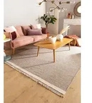 benuta Wollteppich Karla, rechteckig, H&ouml;he: 5 mm, Wolle, Teppich Wohnzimmer,
