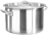 vidaXL Suppentopf Suppentopf 32 L 40&times;26 cm Edelstahl