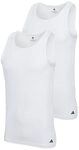 adidas Sportswear Tanktop Active Flex Cotton (2er Pack) Baumwoll-Mix, elastisch,