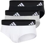 Slip ADIDAS SPORTSWEAR "Active Flex Cotton", Herren, Gr. S, schwarz-wei&szlig; (917,