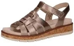 Caprice Sandalen Leder . Riemchensandalette goldfarben 36 EU