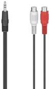 Hama Audio-Adapter, 2x Cinch-Kupplung - 3,5-mm-Klinken-Stecker Audio-Adapter