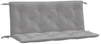 vidaXL Sitzauflage Gartenbank-Auflagen 2 Stk. Grau 120x50x7 cm Oxford-Gewebe,...