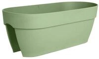 Elho Pflanzk&uuml;bel elho vibia campana Blumenbr&uuml;cke 60cm &ndash; Balkon Blumenkasten Gr&uuml;n