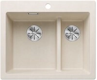 Blanco Granitsp&uuml;le PLEON 6 SPLIT, Silgranit, Handbedienung, 61,5/510 cm
